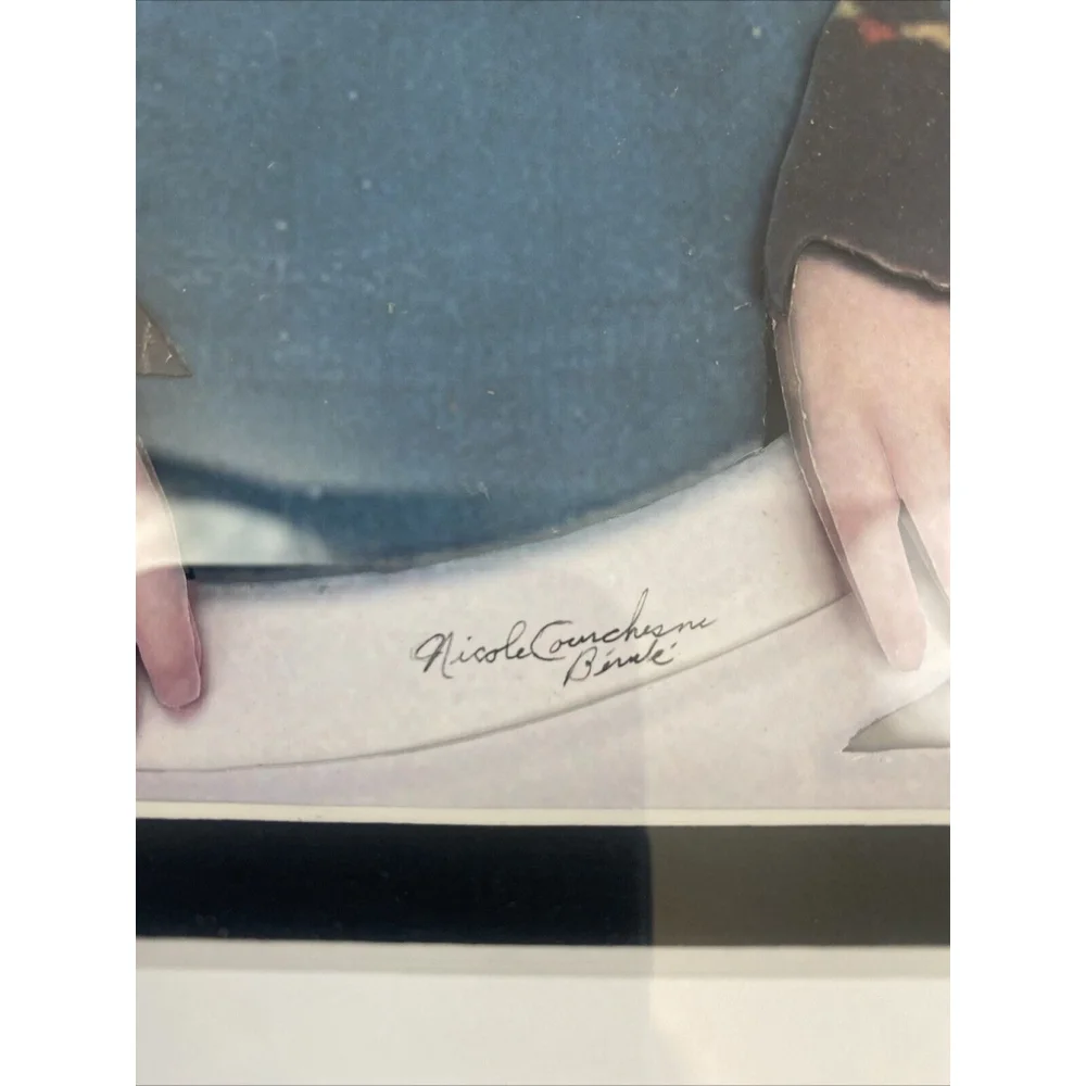 3D Paper Art Sculpture Picture Child With Clown Makeup 2003 Realistic Signed - Picture 11 of 15